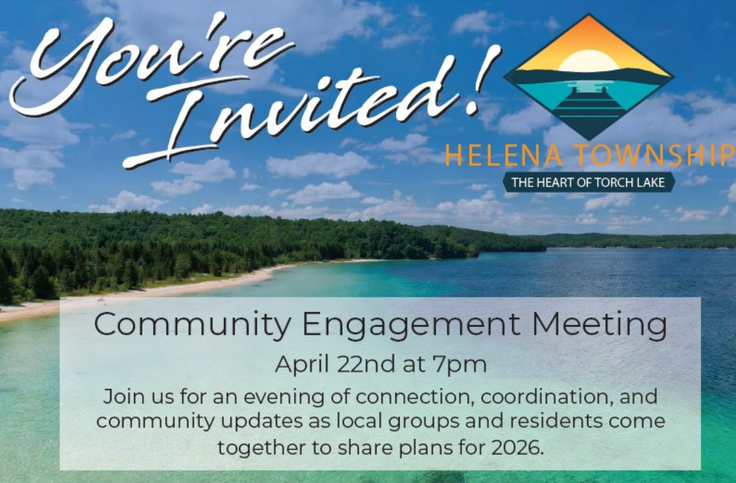 Helena Township Community Engagement Meeting - April 22nd at 7pm - Click to RSVP on Facebook